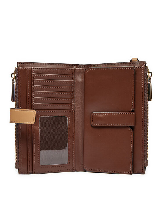 Aldo Aldo Голям дамски портфейл Illori 13863741 Кафяв