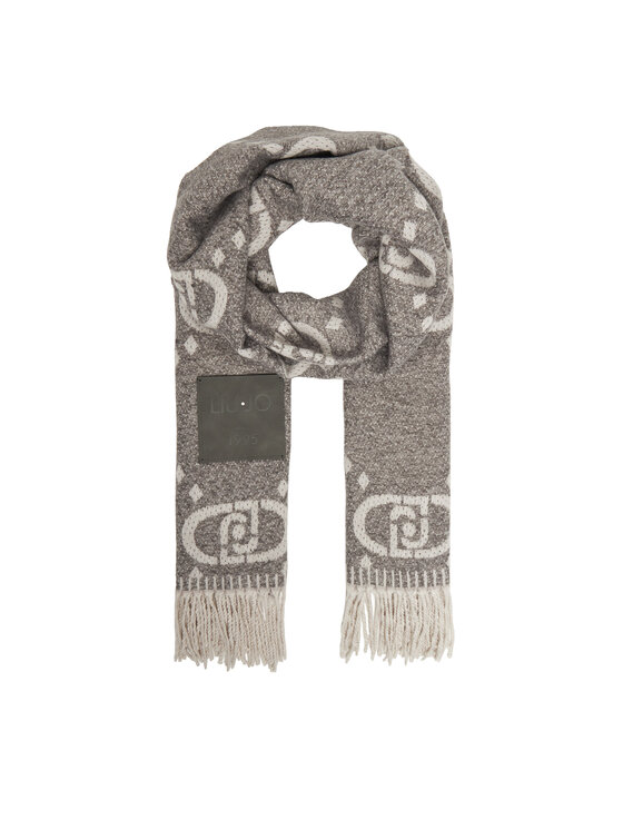 Liu Jo Fular Stola Maxi Oval 2022F5038 T0300 Gri