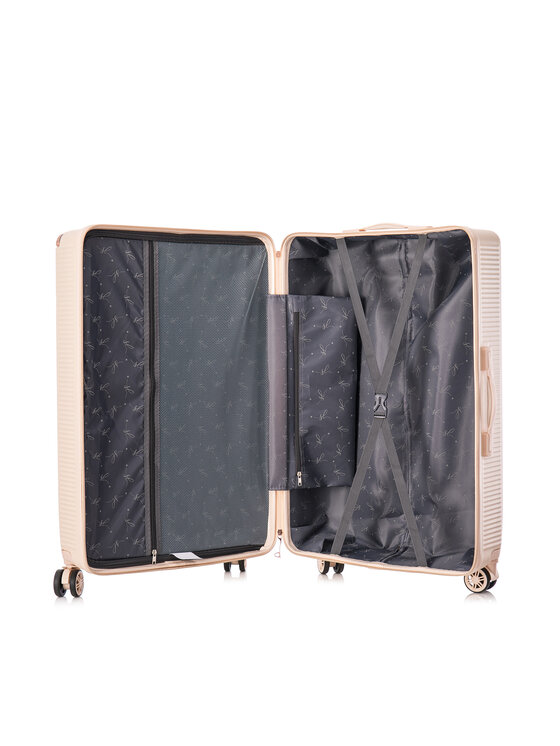 Semi Line Semi Line Велика валіза T5943-5 Écru