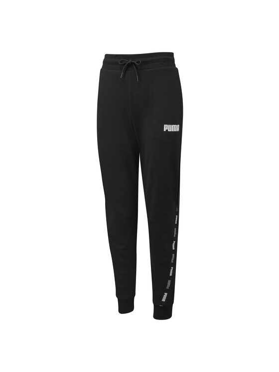 Puma Puma Spodnie dresowe 671328 Czarny Regular Fit