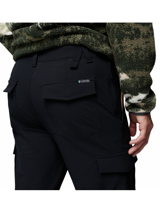 Columbia Columbia Pantaloni di tessuto 214214 Nero Regular Fit