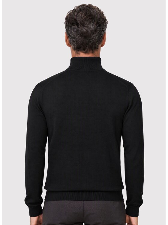 Pako Lorente Pako Lorente Sweter P26WN-2X-016 Czarny Classic Fit