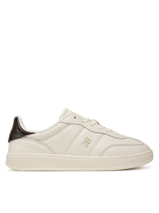 Tommy Hilfiger Sneakersy Heritage Shiny FW0FW08823 Biały