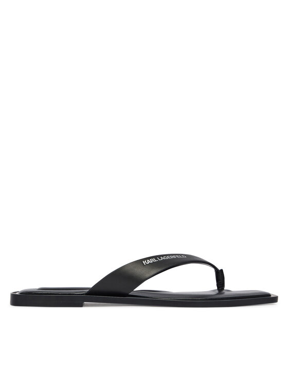 KARL LAGERFELD KARL LAGERFELD Джапанки Brio II KL85406 Черен