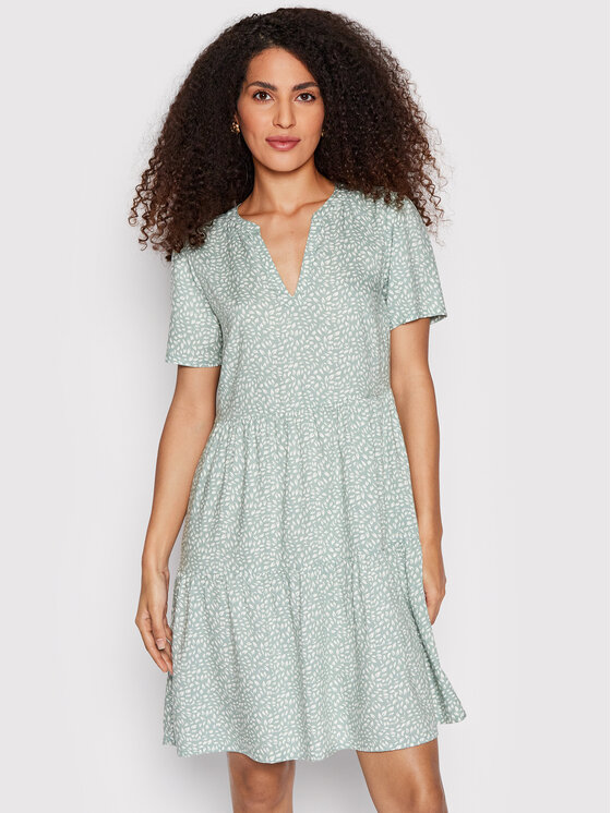 ONLY ONLY Rochie de zi Zally 15262674 Verde Relaxed Fit
