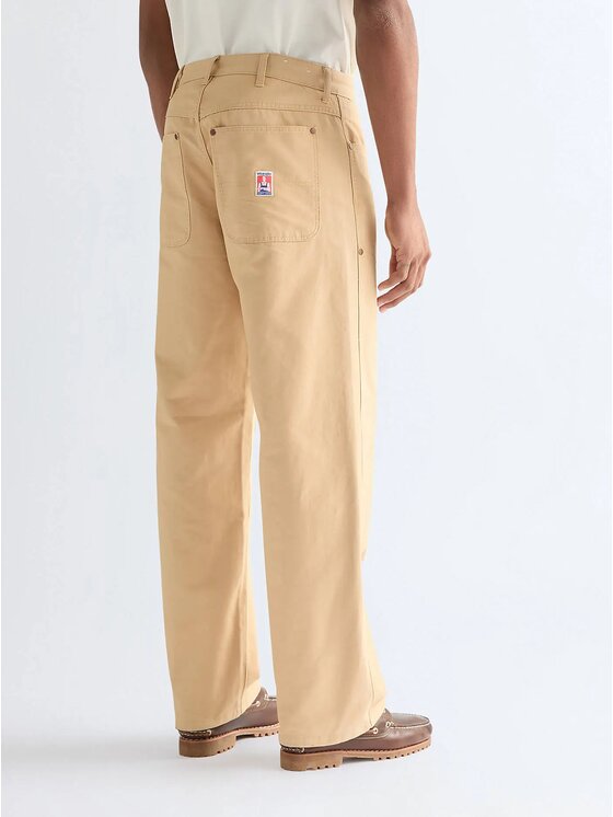 Wrangler Wrangler Jeansy DOUBLE KNEE CARPENTER Beżowy Loose Fit