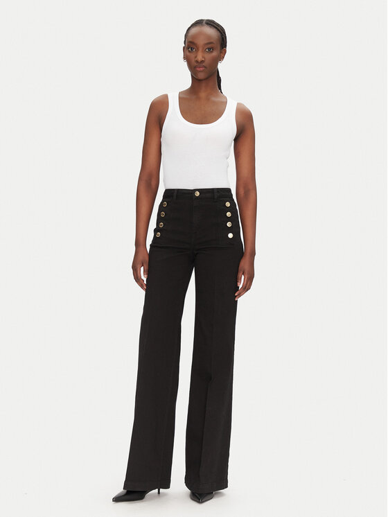 ViCOLO ViCOLO Traperice DD5144 Crna Wide Leg