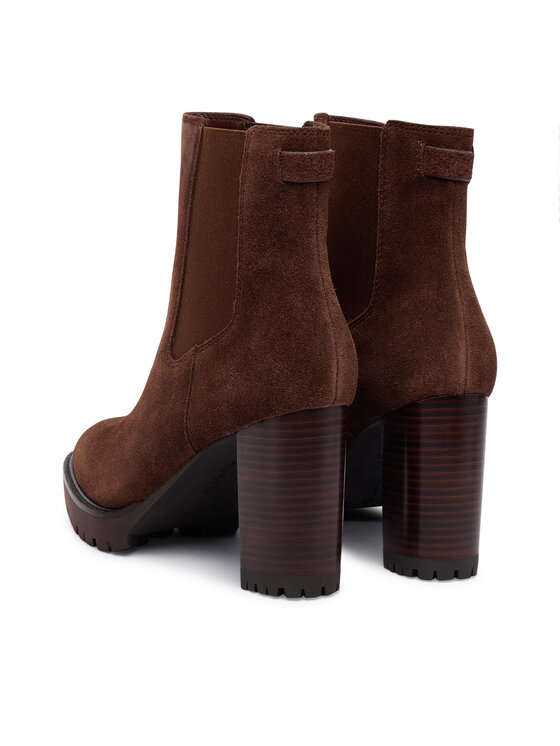 LAUREN RALPH LAUREN LAUREN RALPH LAUREN Členková obuv Layne 802942566002 Hnedá