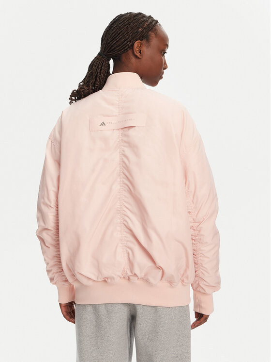 adidas by Stella McCartney adidas by Stella McCartney Bundy bomber True Nature JF8467 Ružová Oversize