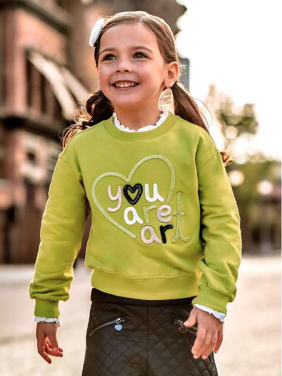 Mayoral Mayoral Sweatshirt 4479 Gelb Regular Fit