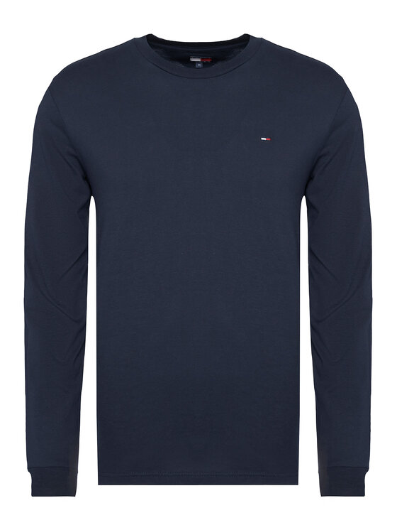 Tommy Jeans Tommy Jeans Komplet majic z dolgimi rokavi﻿ DM0DM22148 Mornarsko modra Slim Fit