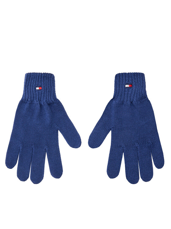 Tommy Hilfiger Tommy Hilfiger Dječje rukavice Small Flag AU0AU01657 Plava
