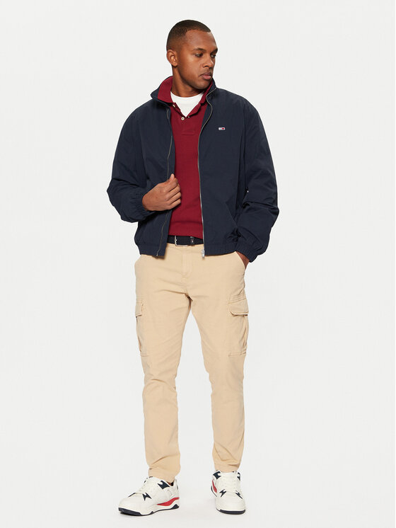 Tommy Jeans Tommy Jeans Kurtka przejściowa Essential DM0DM20655 Granatowy Regular Fit