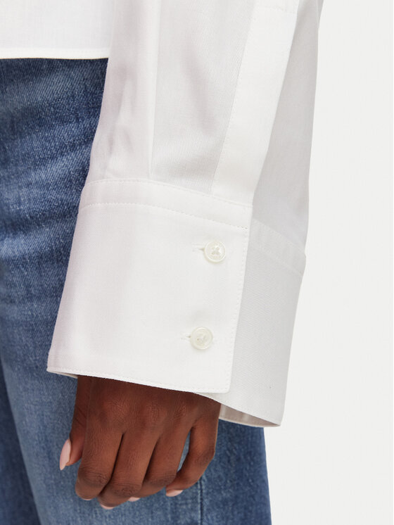 HUGO HUGO Cămașă Ekla 50562977 Alb Oversize