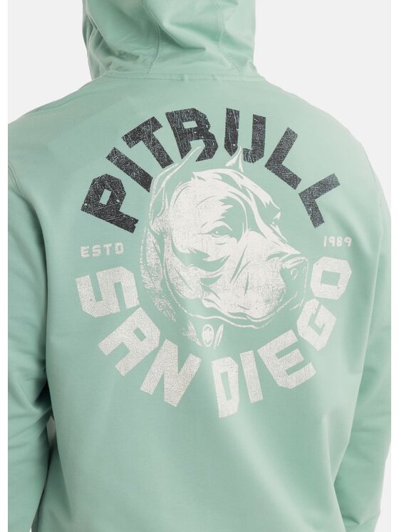 PITBULL PITBULL Bluza DOG SD Zielony Regular Fit