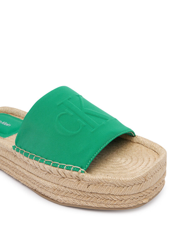 Calvin Klein Calvin Klein Espadrilės Ebeth HW0HW02894 Žalia