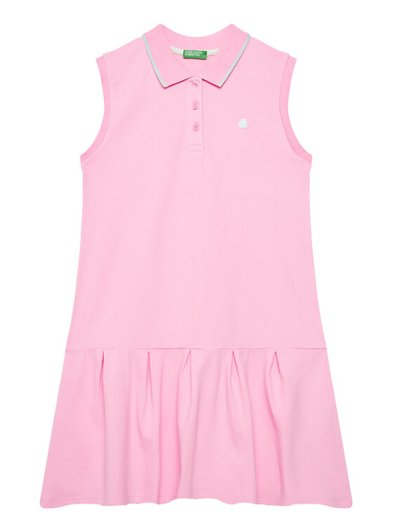 United Colors Of Benetton United Colors Of Benetton Hétköznapi ruha 3F9HCV012 Rózsaszín Regular Fit