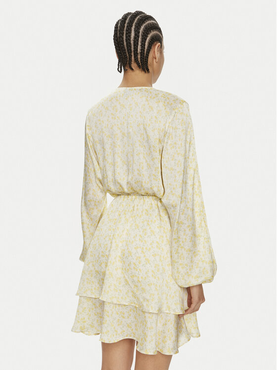 Gina Tricot Gina Tricot Suvekleit 22684 Kollane Loose Fit