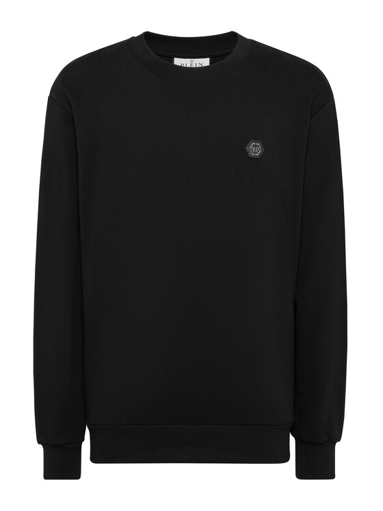PHILIPP PLEIN PHILIPP PLEIN Bluza 22233 Czarny Regular Fit