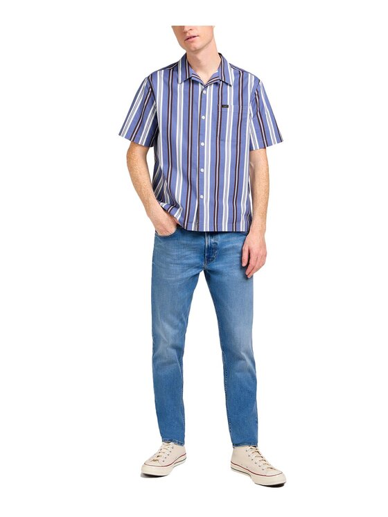 Lee Lee Jeansy 112349493 Niebieski Regular Fit