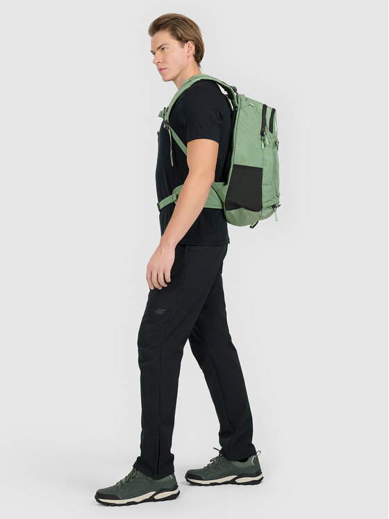 4F 4F Spodnie outdoor MIDSHOP TEXTILE Czarny Slim Fit