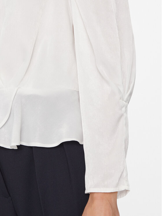 DKNY DKNY Blūze P34ANQ01 Balts Regular Fit