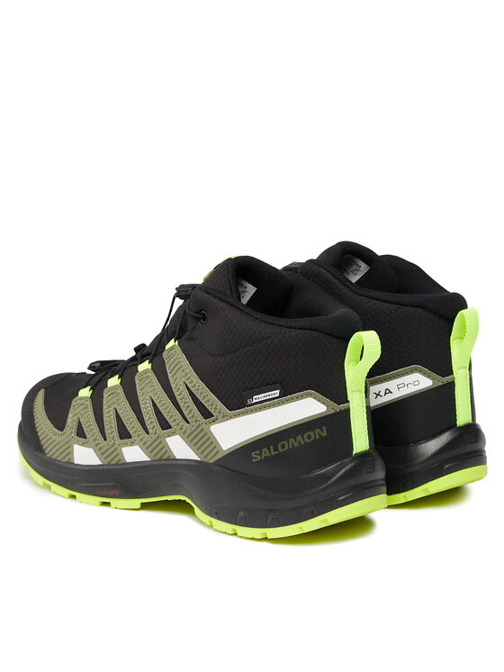 Salomon Salomon Трекінгові черевики Xa Pro V8 Mid Climasalomon™ Waterproof L47289400 Чорний