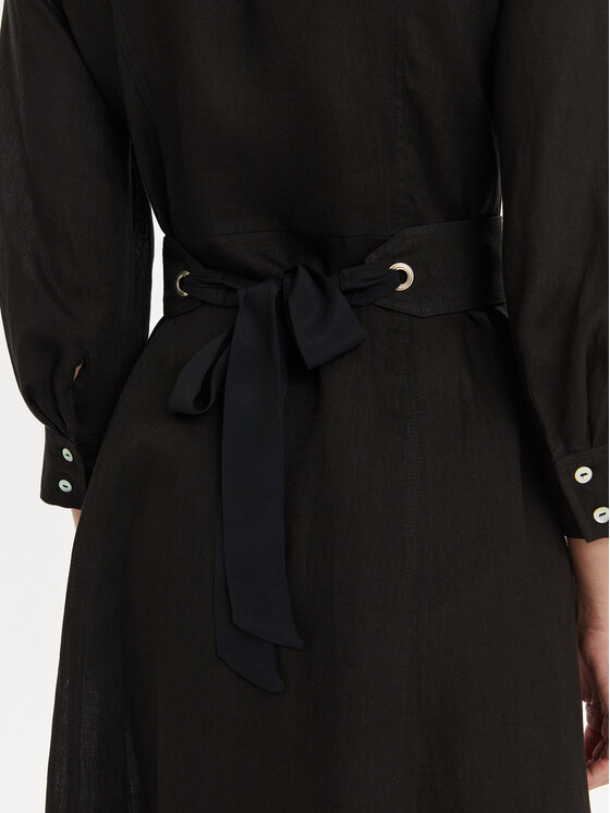 Marella Marella Vestito estivo Estasi 2413221094 Nero Regular Fit