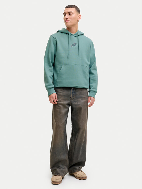 Jack & Jones Jack & Jones Bluza Corp 12268422 Niebieski Regular Fit
