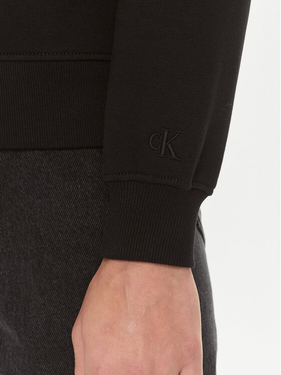 Calvin Klein Jeans Calvin Klein Jeans Mikina Institutional J20J222548 Čierna Regular Fit