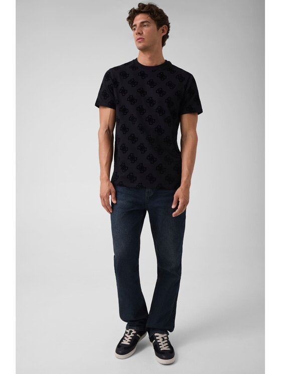 Guess Guess T-Shirt 184972 Czarny Classic Fit