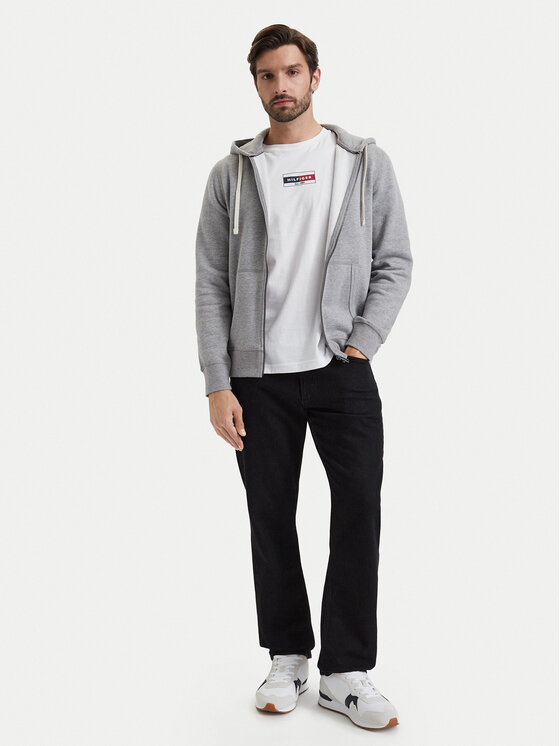Tommy Hilfiger Tommy Hilfiger Sweatshirt Essential MW0MW44931 Grau Regular Fit