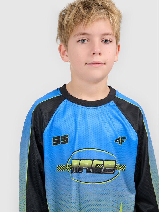 4F 4F Bluza ESPORTS RACING Kolorowy Loose Fit