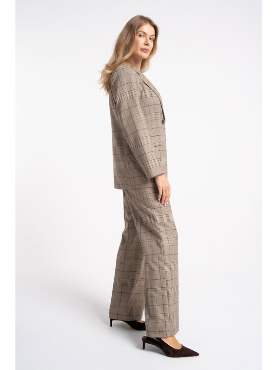 CLICK CLICK Σακάκι 70-1000 Μπεζ Classic Fit