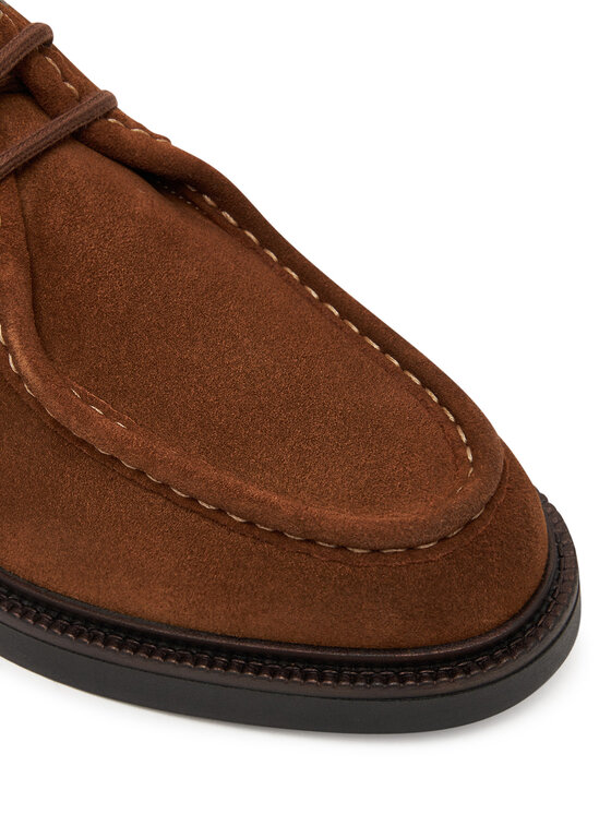 Tommy Hilfiger Tommy Hilfiger Polobotky Comfort Lwt Moc Toe FM0FM05589 Hnědá