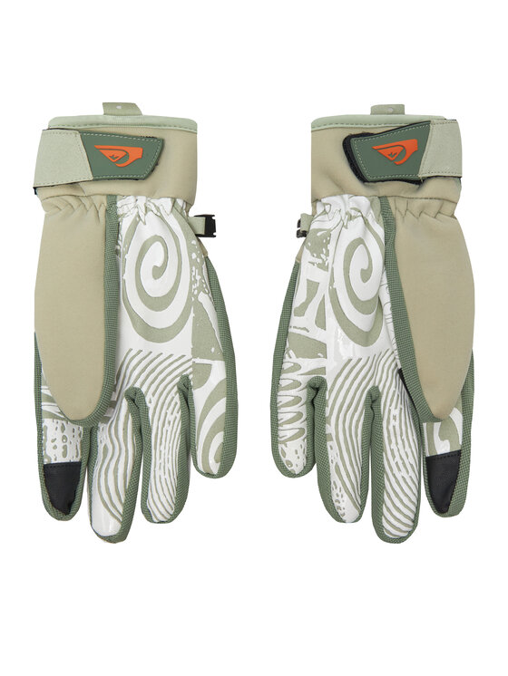 Quiksilver Quiksilver Rękawiczki Męskie EQYHN03198 Zielony