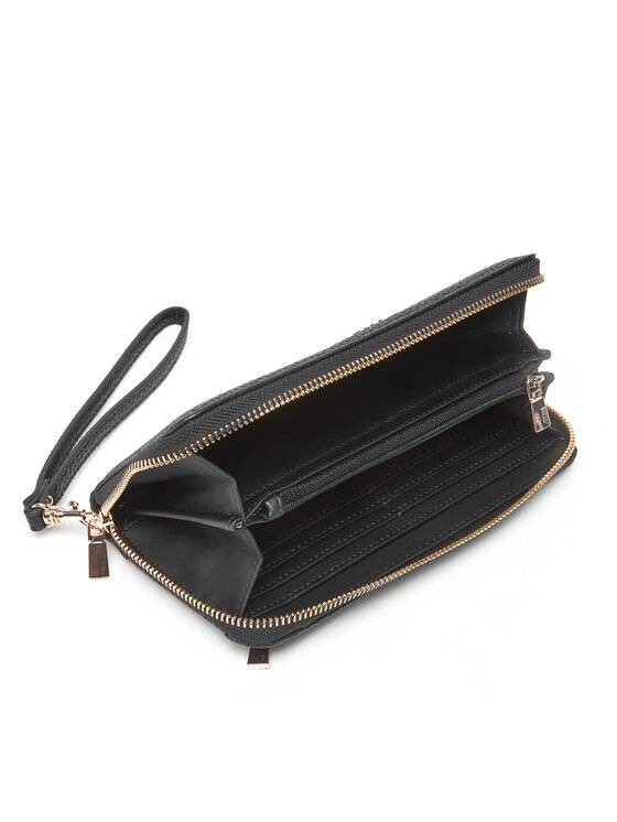Guess Guess Didelė Moteriška Piniginė Brenton Slg SWPG96 48146 Juoda