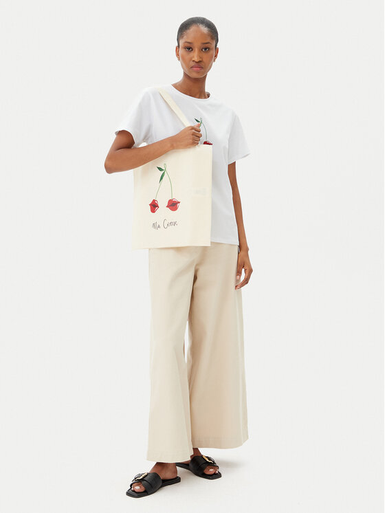 Marella Marella T-shirt Cappero 2515971052 Bianco Regular Fit