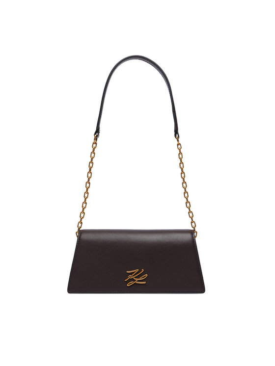 KARL LAGERFELD KARL LAGERFELD Ročna torba B4W30280 Temno rjava
