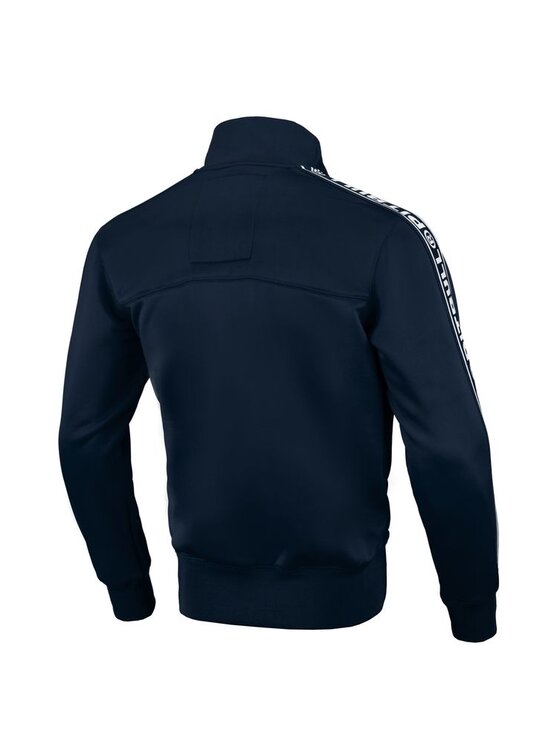 PITBULL PITBULL Bluza TAPE LOGO Granatowy Regular Fit