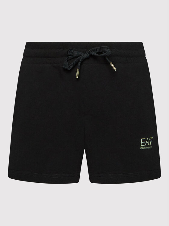 EA7 Emporio Armani EA7 Emporio Armani Szorty sportowe 3LTS53 TJCQZ 1200 Czarny Regular Fit
