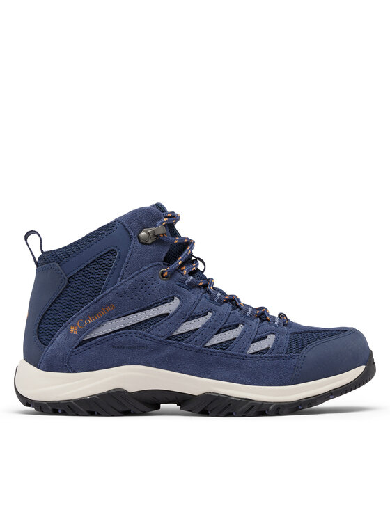 Columbia Trekingová obuv Crestwood Mid Waterproof 2099861 Modrá