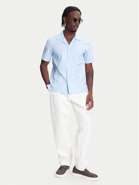 Robe di Kappa Robe di Kappa Košeľa Robe Giovani Aousja 631372W Modrá Regular Fit