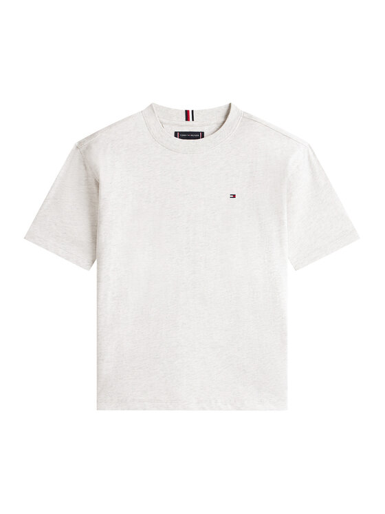 Tommy Hilfiger Tommy Hilfiger Tricou Essential Archive KB0KB09646 Gri Regular Fit