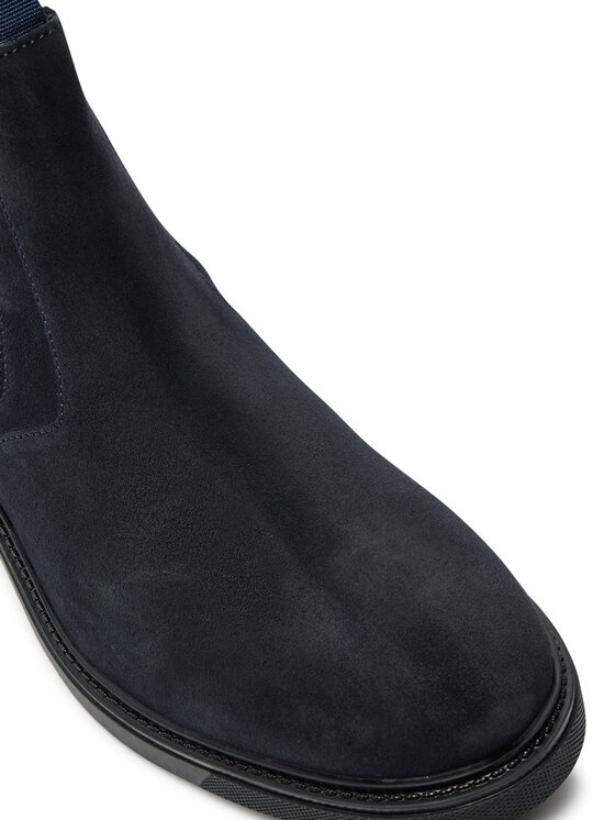 Tommy Hilfiger Tommy Hilfiger Боти тип челси Chelsea FM0FM05191 Тъмносин