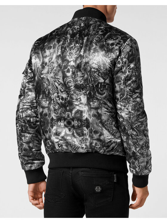 PHILIPP PLEIN PHILIPP PLEIN Bomber 2615 Nero Regular Fit