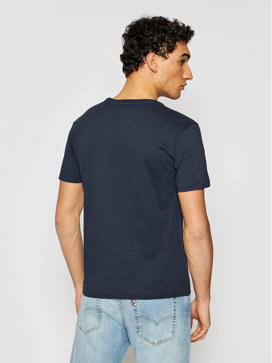 Alpha Industries Alpha Industries T-Shirt Basic 100501 Granatowy Regular Fit