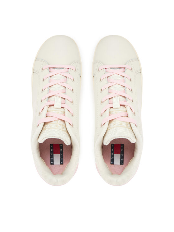 Tommy Jeans Tommy Jeans Сникърси Tjw Flatform Ess EN0EN02518 Розов