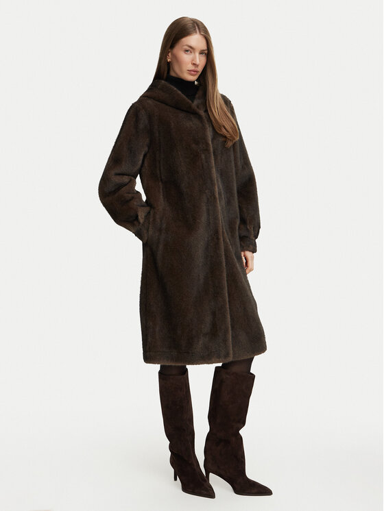 Marella Marella Kožušina Emme by Marella Fanello 2625456102 Tmavo béžová Regular Fit