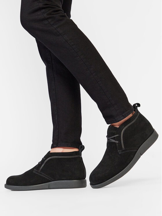 Calvin klein desert boots hotsell